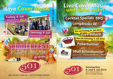 Cafe 501 – Sommerfest