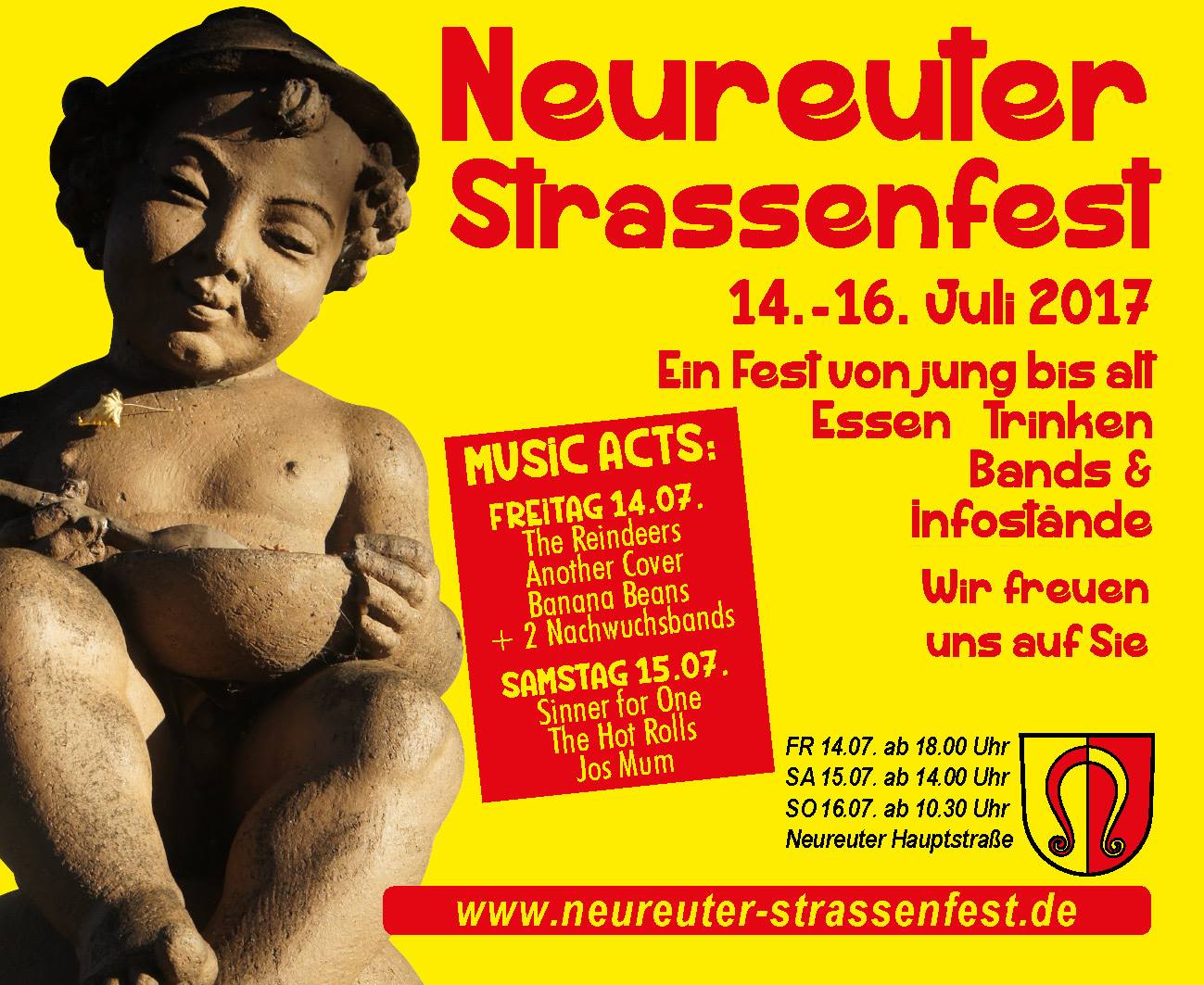 Neureuter Straßenfest am 14. Juli